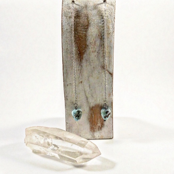 Larimer Drop Thread Earrings - Picture 6 of 7